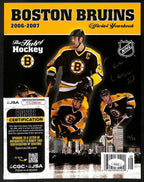 Zdeno Chara Boston Bruins  Signed 2006-07 Boston Bruins Yearbook JSA 197262