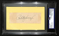 Robert T. Bobby Jones Masters Golfer Signed/Autographed 3x5 Cut  PSA/DNA 196936