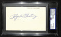 Rogelio Martinez1959 MLB Debut Signed/Autographed 3x5 Index Card PSA/DNA 196904