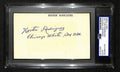 Hector Rodriquez White Sox  Signed/Autographed 3x5 Index Card PSA/DNA 196909