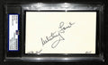 Whitey Ford NY Yankees HOF Signed/Autographed 3x5 Index Card PSA/DNA 196916