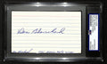 Doc Blanchard Army 1945 Heisman Signed/Autographed 3x5 Index Card PSA/DNA 196941