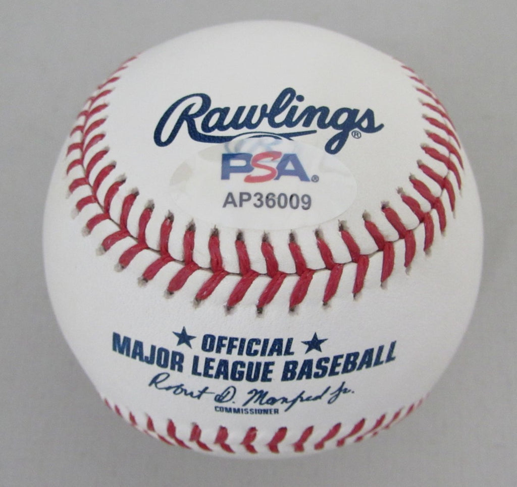 Post Malone Performer Signed/Autographed OML Baseball PSA/DNA 197770
