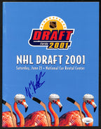 Ilya Kovalchuk Atlanta Thrashers Signed 2001 NHL Draft Program JSA 197275