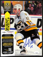 Adam Oates Boston Bruins Signed 1994 Stanley Cup Playoff Program JSA 197280