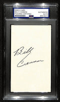 Billy Cannon Signed/Autographed 3x5 Index Card LSU 1959 Heisman PSA/DNA 196975