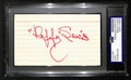 Duffy Lewis Signed/Autographed 3x5 Index Card New York Yankees PSA/DNA 197006