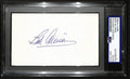 Bob Allison Signed/Autographed 3x5 Index Card Minnesota Twins PSA/DNA 197783