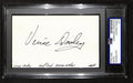 Vince Dooley Signed/Auto Cut on 3x5 Card Georgia Bulldogs Coach PSA/DNA 197823
