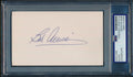 Bob Allison Signed/Autographed 3x5 Index Card Minnesota Twins PSA/DNA 197784