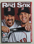 2009 Boston Red Sox Official Team Yearbook Youkilis/Peroia Cover 186040
