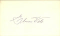 Elmer Valo Athletics d.1998 Signed/Autographed 3x5 Index Card 162505