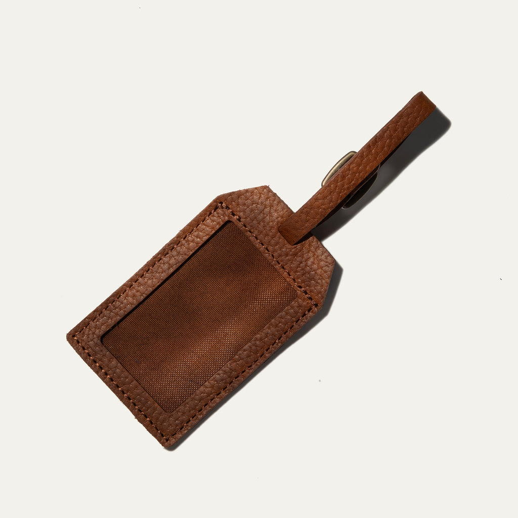 Leather Luggage Tag