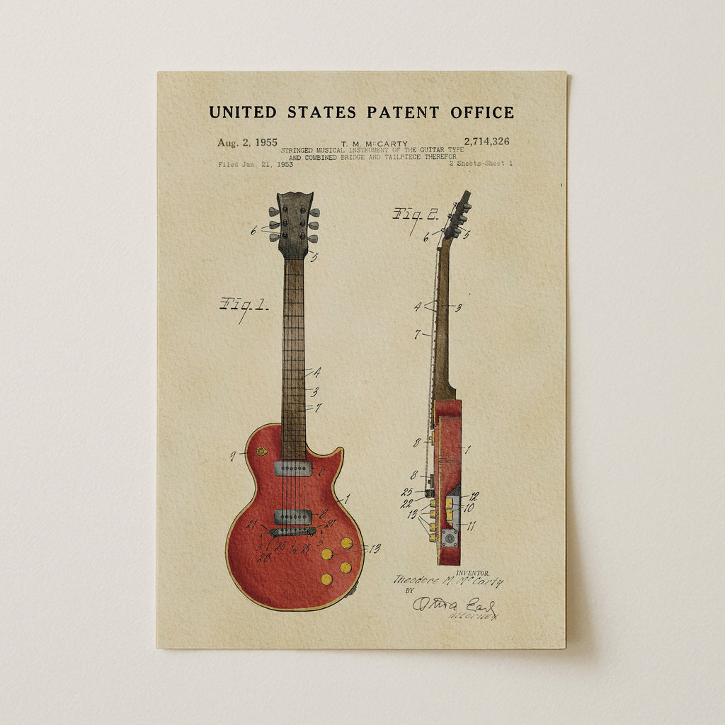 Red Electric Guitar (1955)