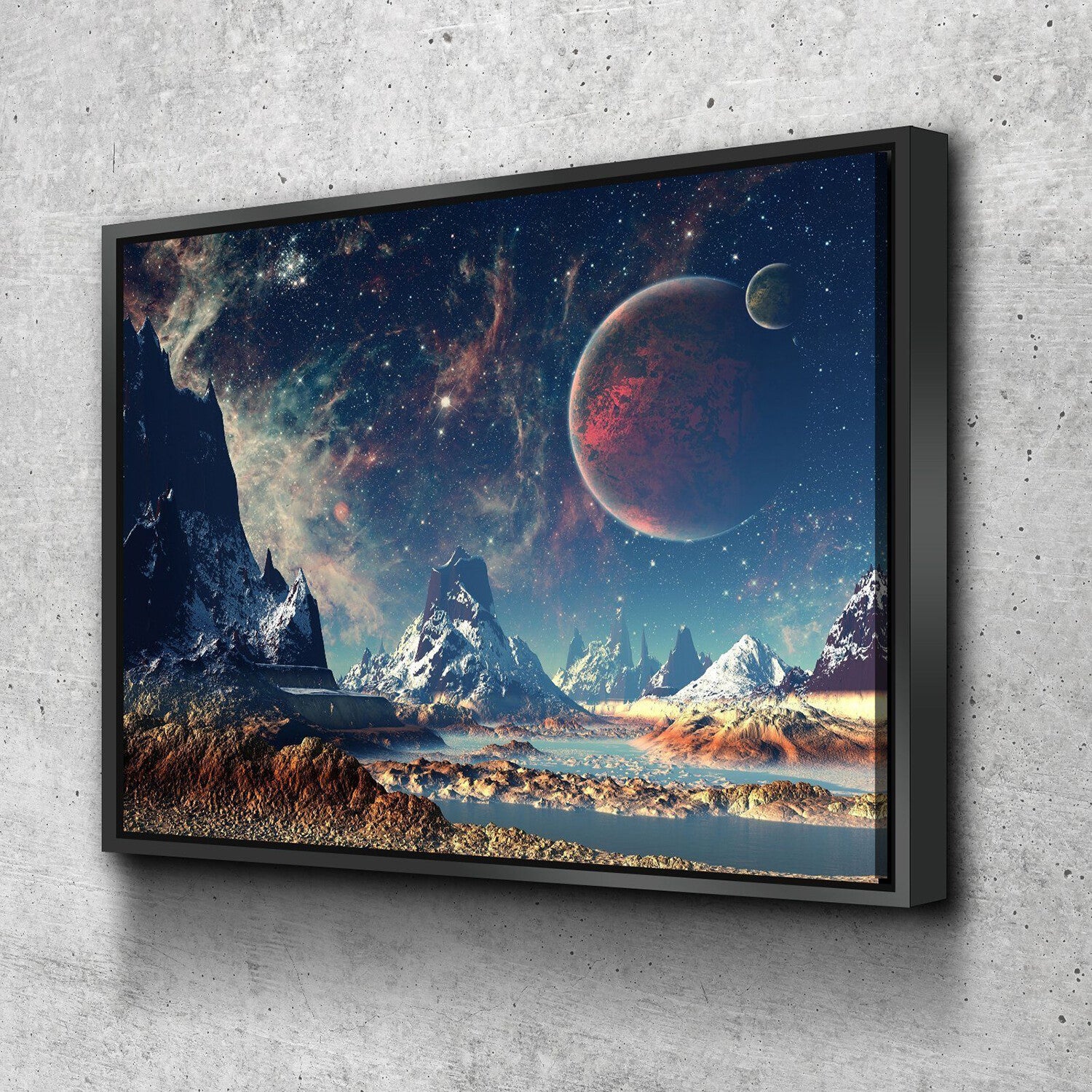 Mountains and Space