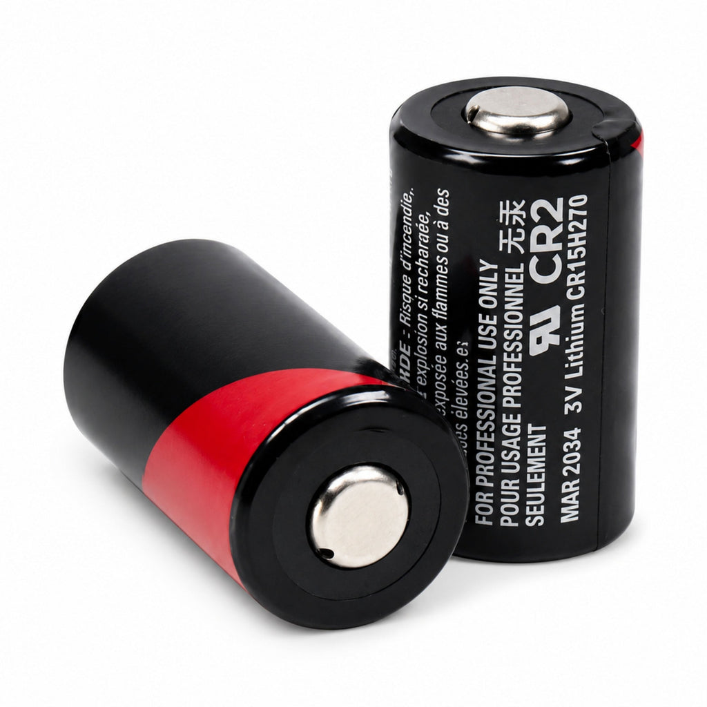 CR2 3V Lithium Battery – Replacement for 1CR2, DLCR2, EL1CR2, KCR2