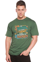 I've Survived Too Many Storms to Be Both Unisex Bamboo/Cotton Graphic T-Shirt