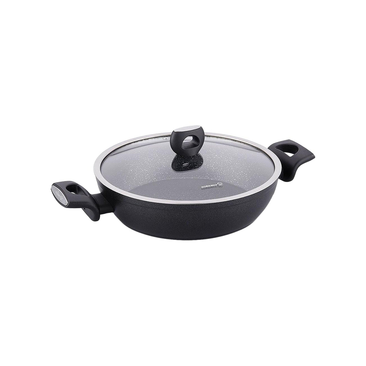 Nora Granita Low Casserole 24X5.8 - Granite - A2943