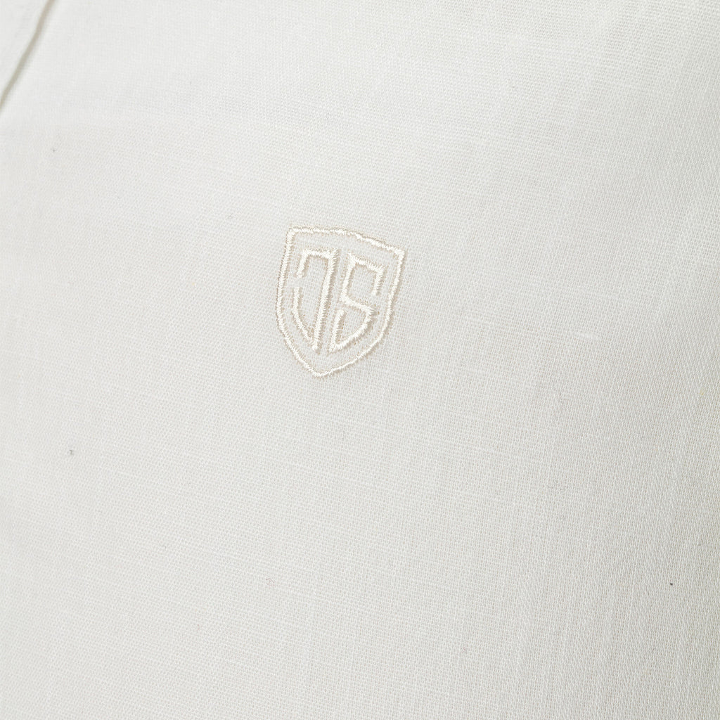 Emilio Button-Up Shirt // White