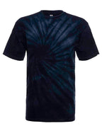 Midnight Spiral Tie ﻿Dye