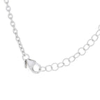 Toscana Italiana 18K Gold Plated or Platinum Plated Clover Station Necklace