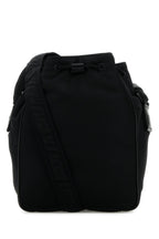 Saint Laurent Men Black Nylon Bucket Bag