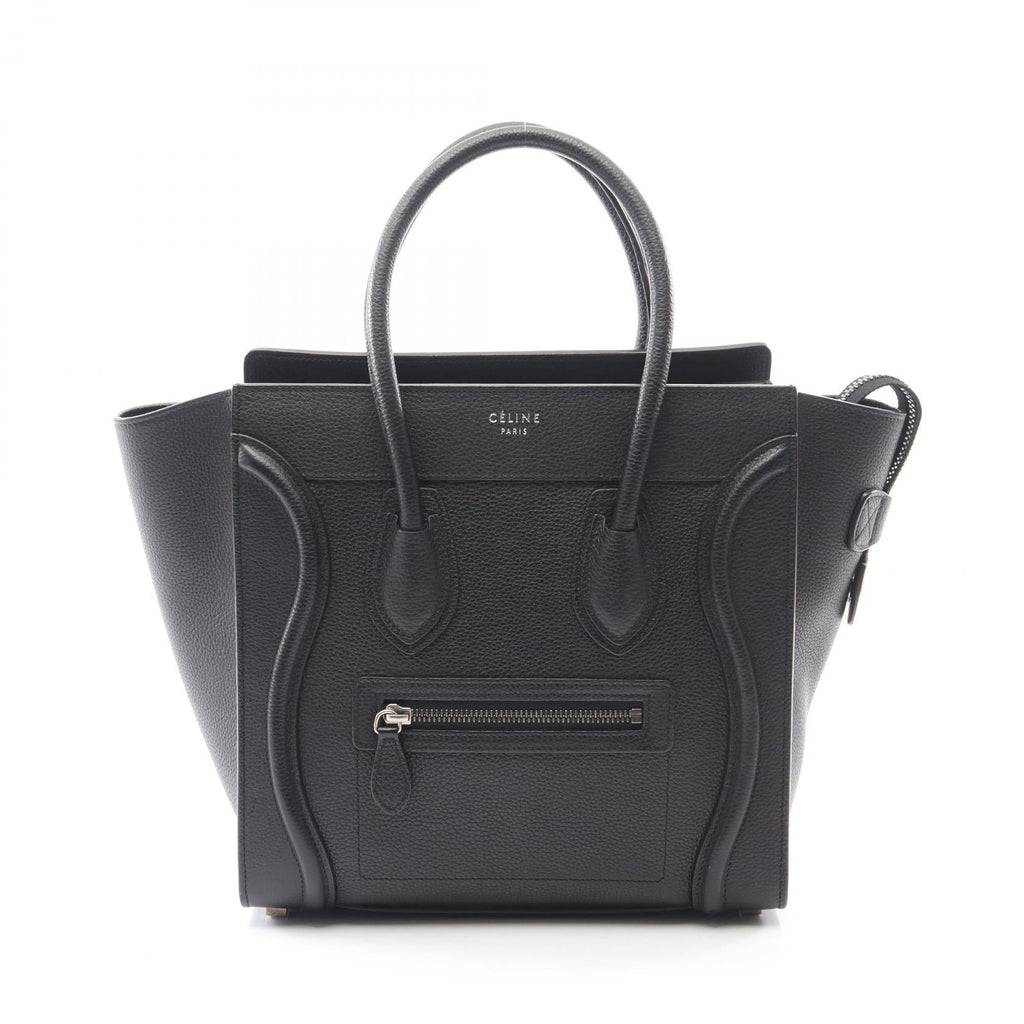 Celine Luggage Micro Shopper · Leather