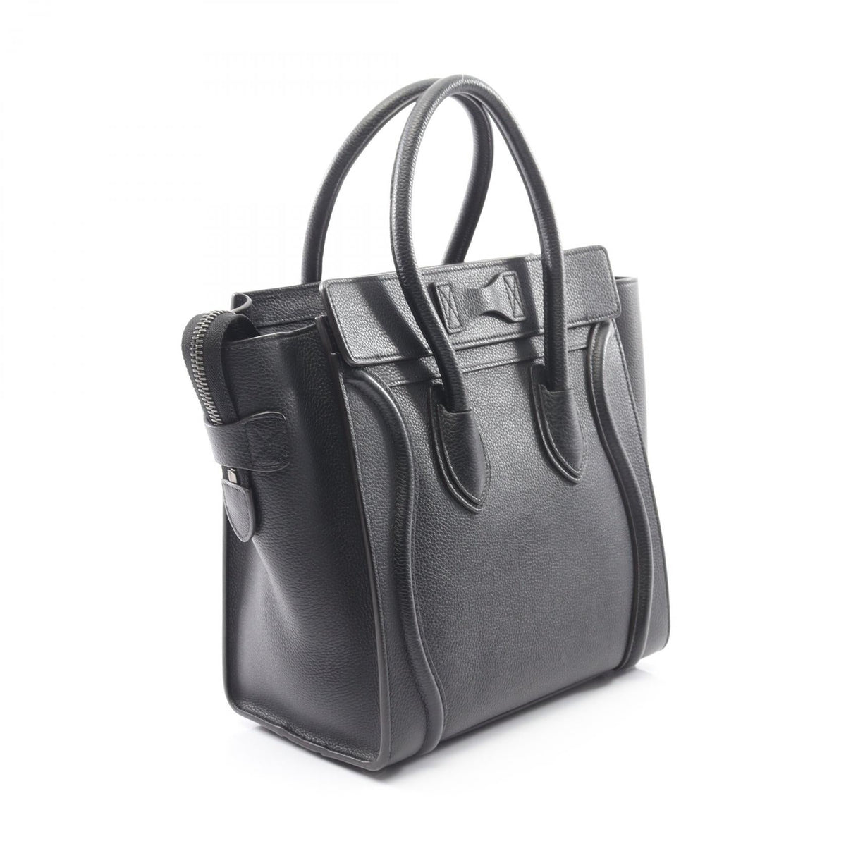 Celine Luggage Micro Shopper · Leather