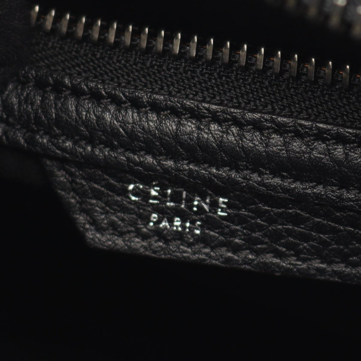Celine Luggage Micro Shopper · Leather