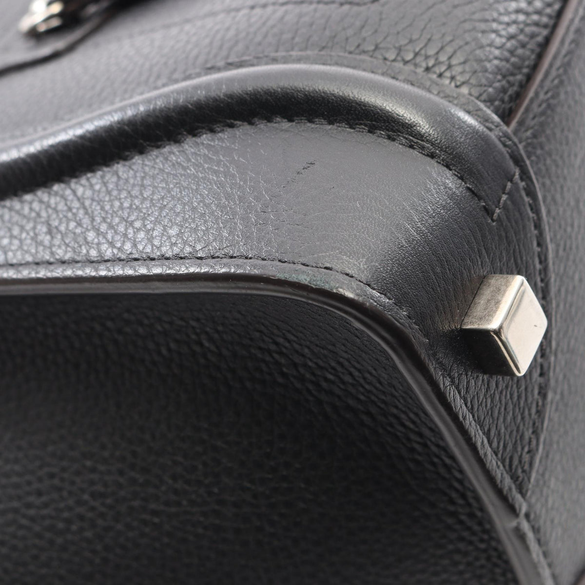Celine Luggage Micro Shopper · Leather