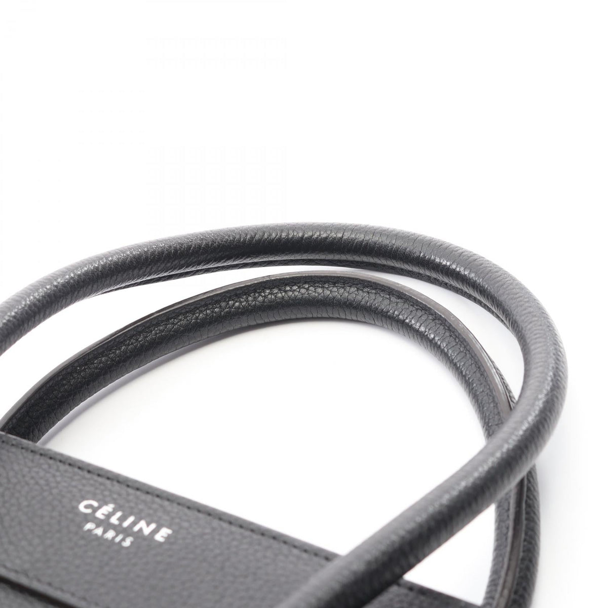 Celine Luggage Micro Shopper · Leather