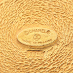 Chanel Cambon · CC Logo Brooch · Gold Plated