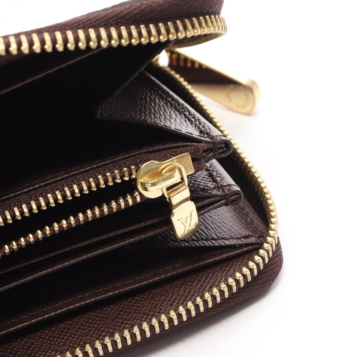 Louis Vuitton Zippy · Damier Ebene