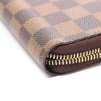 Louis Vuitton Zippy · Damier Ebene