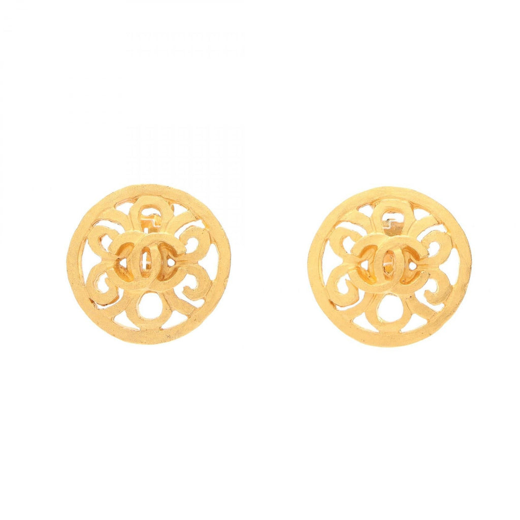 Chanel Coco Mark · Circle Earrings