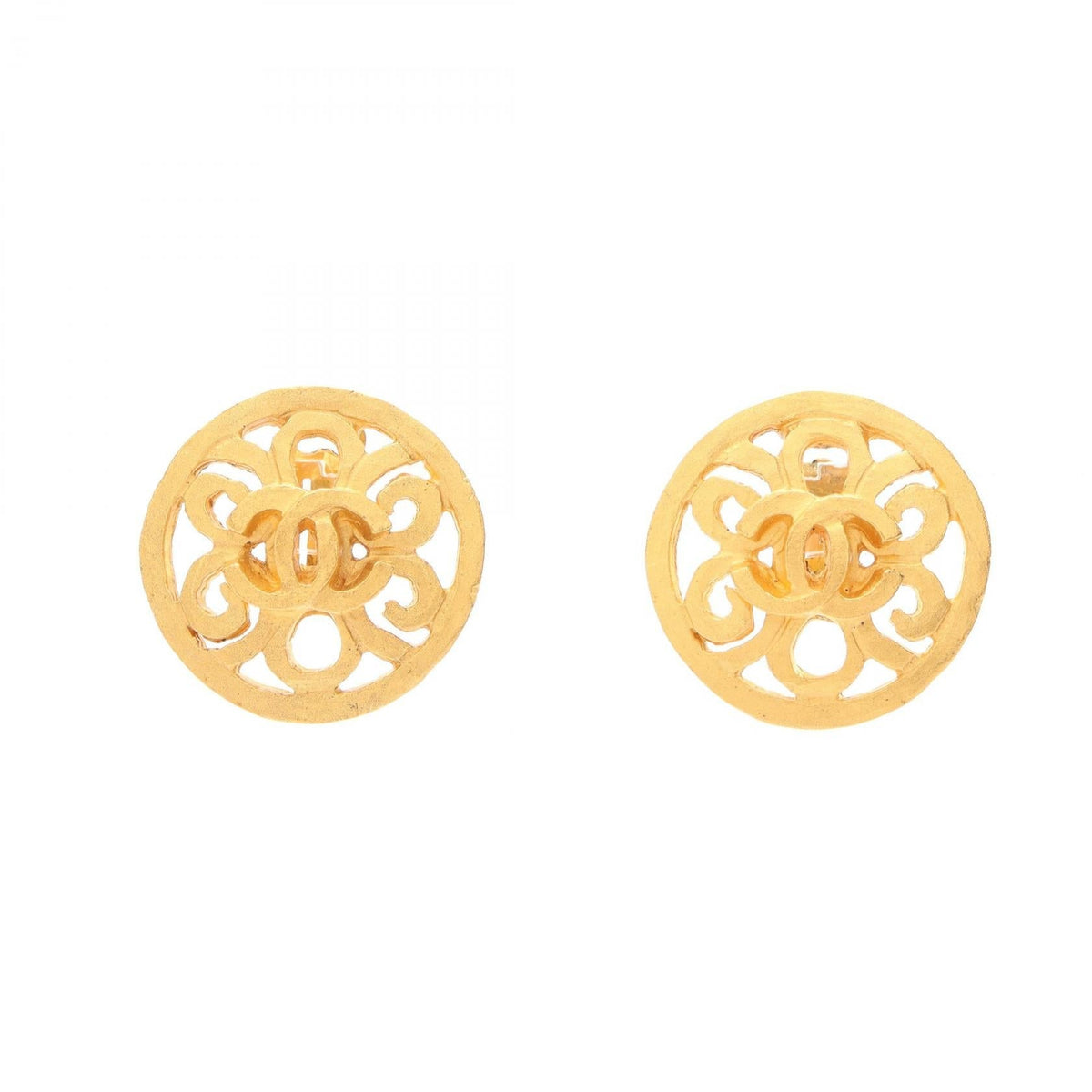 Chanel Coco Mark · Circle Earrings