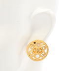 Chanel Coco Mark · Circle Earrings