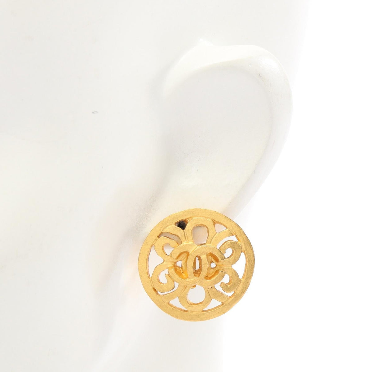 Chanel Coco Mark · Circle Earrings