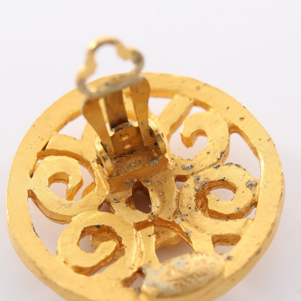 Chanel Coco Mark · Circle Earrings
