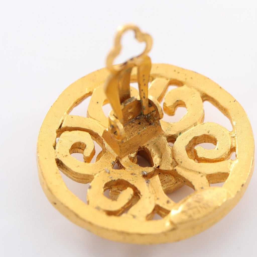 Chanel Coco Mark · Circle Earrings