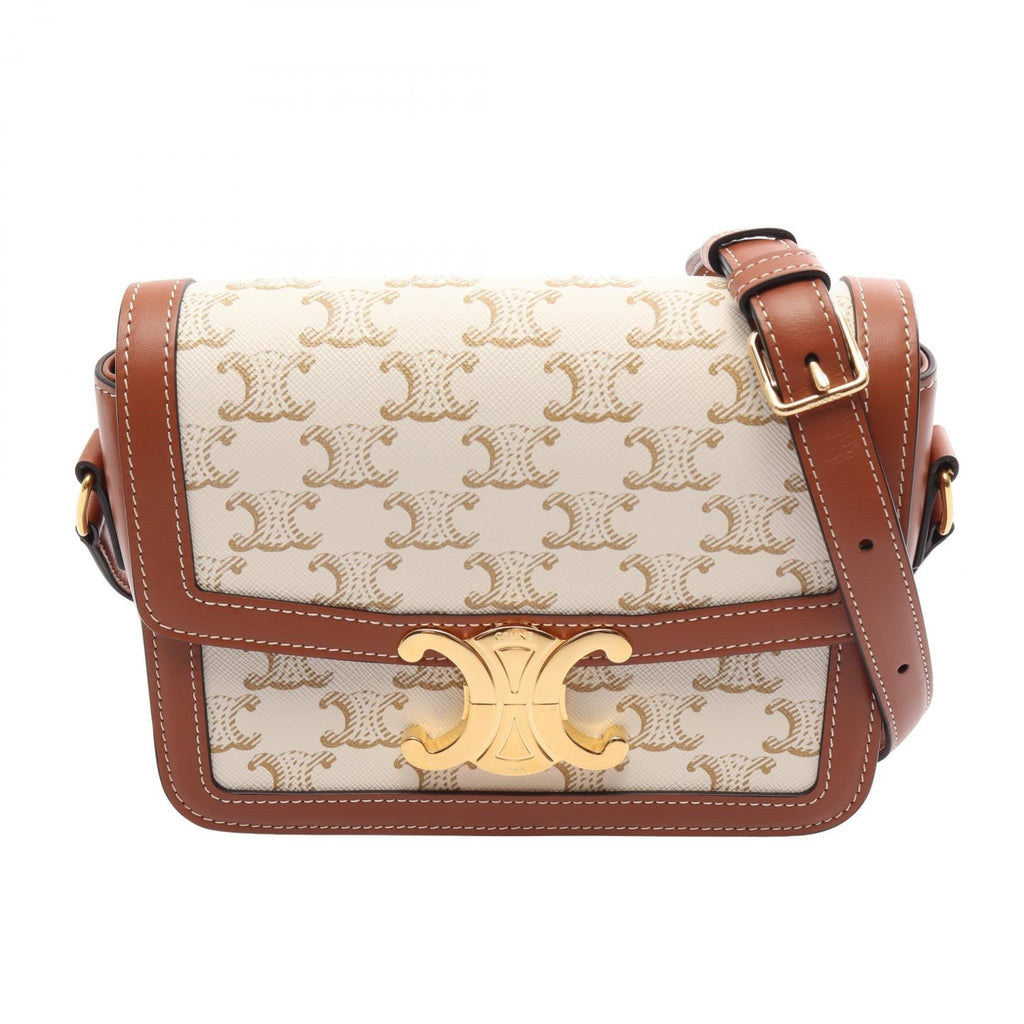 Celine Teen Triomphe · Tricolor Canvas