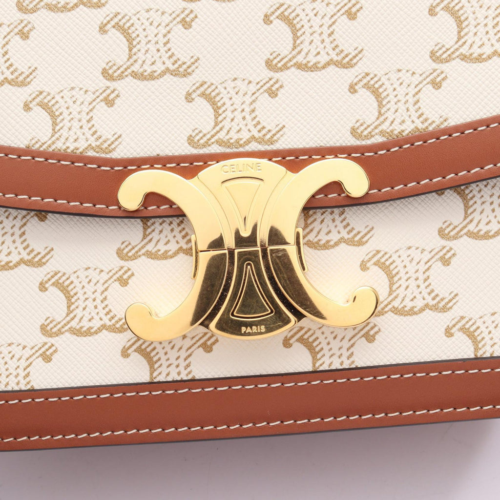 Celine Teen Triomphe · Tricolor Canvas