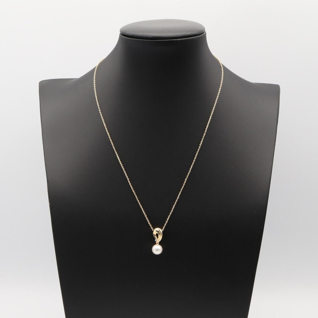 Tasaki Pearl & Diamond · 18K Yellow Gold
