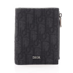 Dior Oblique · Bi-Fold Wallet · Jacquard