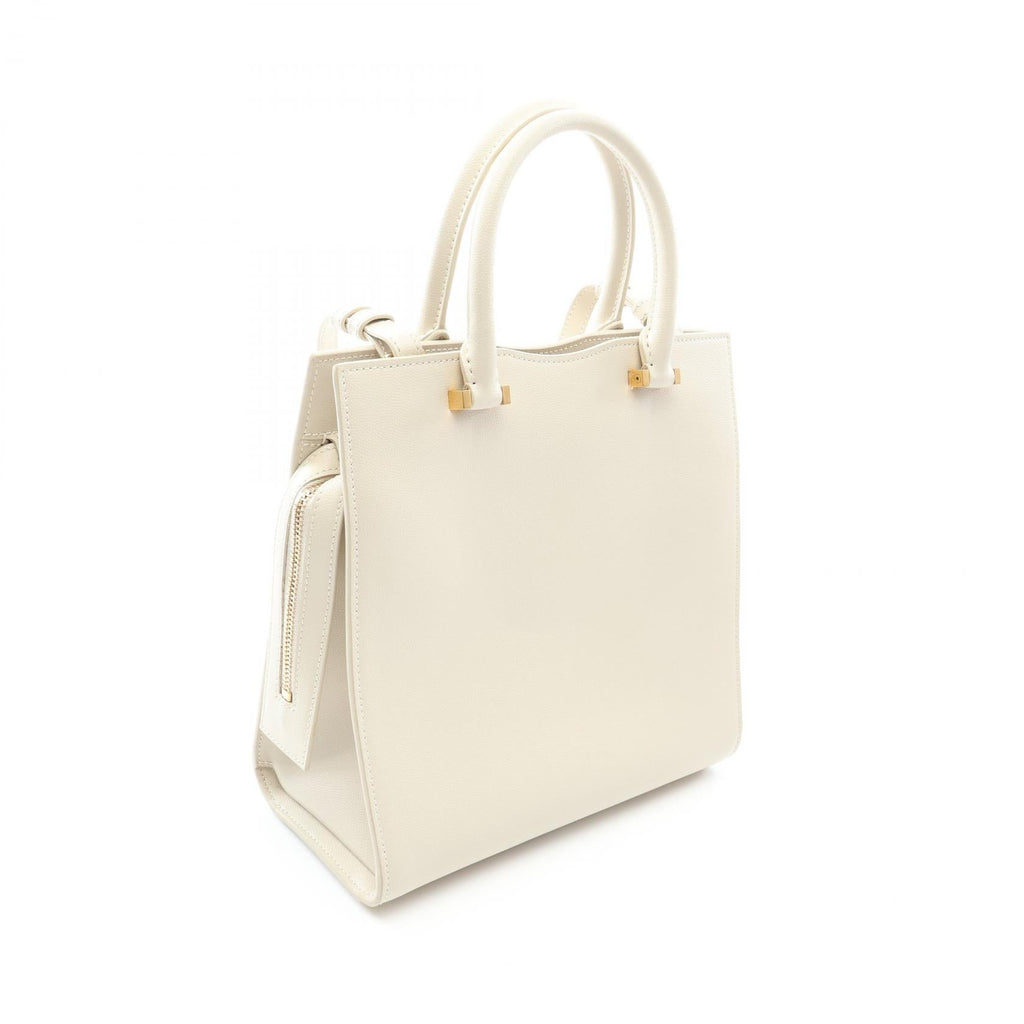 Saint Laurent Uptown Tote Small · Leather