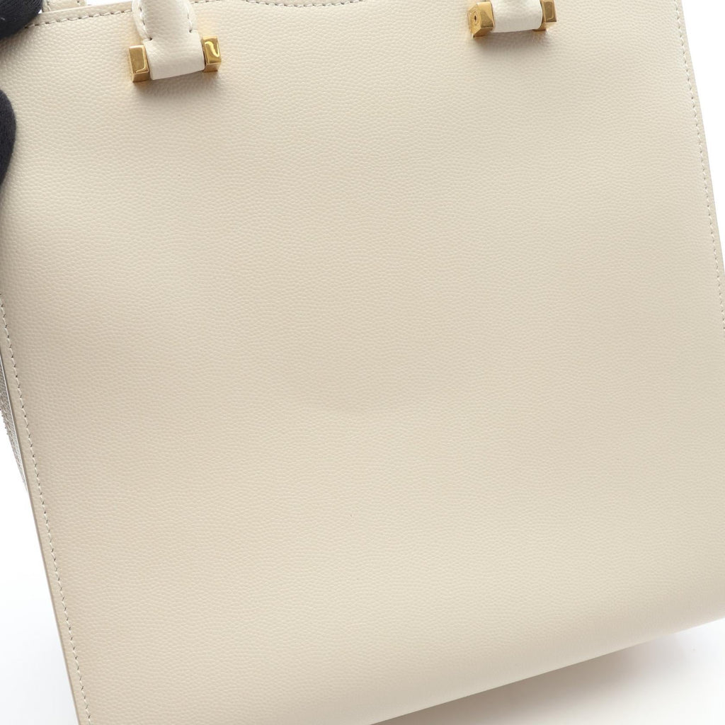 Saint Laurent Uptown Tote Small · Leather