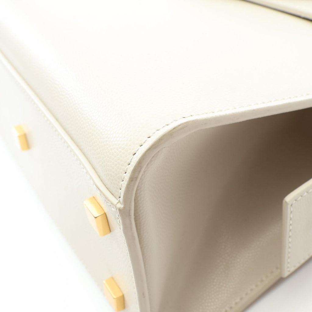 Saint Laurent Uptown Tote Small · Leather