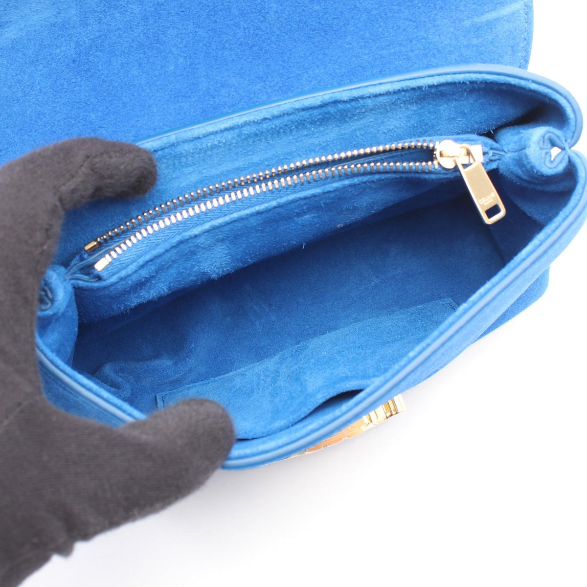 CELINE Teen Nino Triomphe · Suede