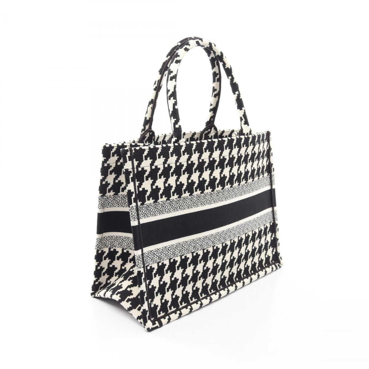Dior Book Tote · Houndstooth