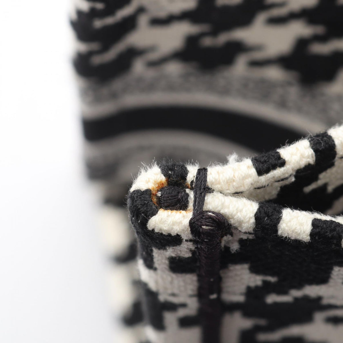 Dior Book Tote · Houndstooth